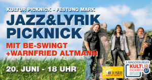 Jazz&Lyrik Picknick mit Be-Swingt und Warnfried Altmann