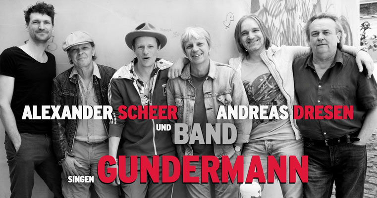 Alexander Scheer, Andreas Dresen & Band singen GUNDERMANN