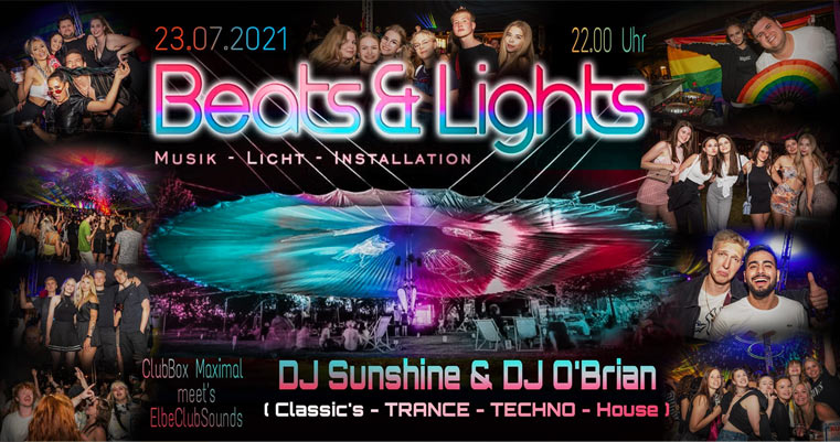 Beats & Lights mit DJ Sunshine und DJ O'Brian